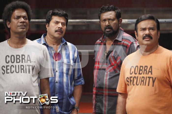 New Stills: Mammootty-Lal in <i>Cobra</i>