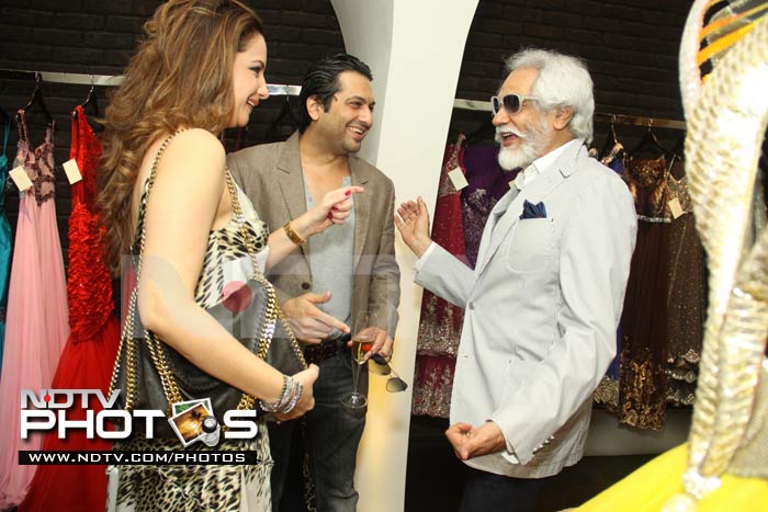 Manav Gangwani's star-studded store launch