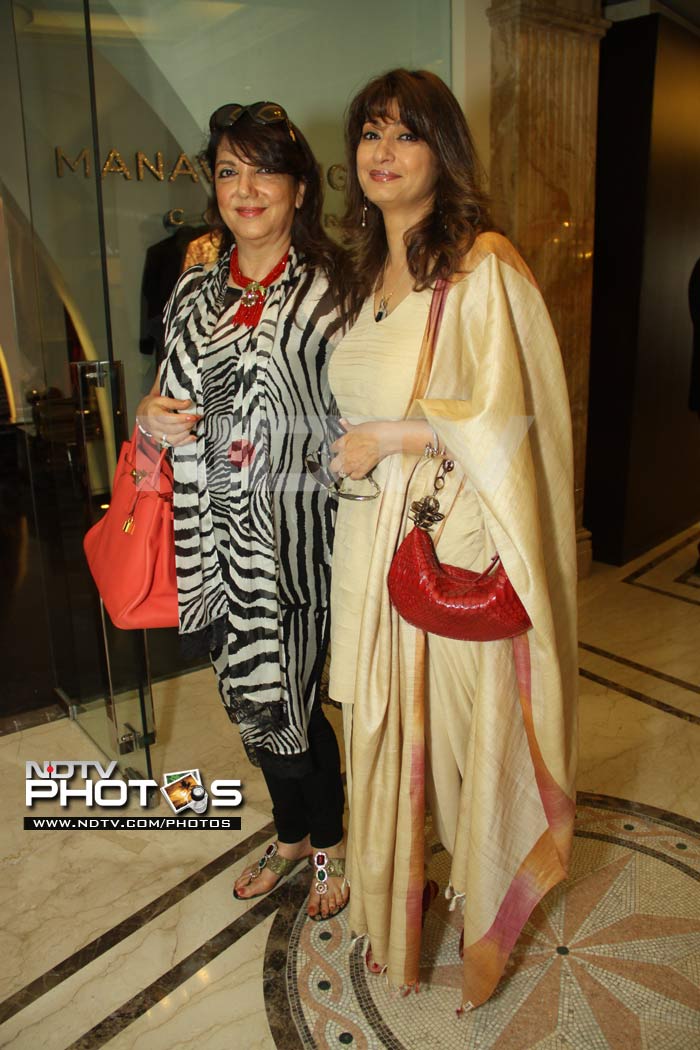 Manav Gangwani's star-studded store launch