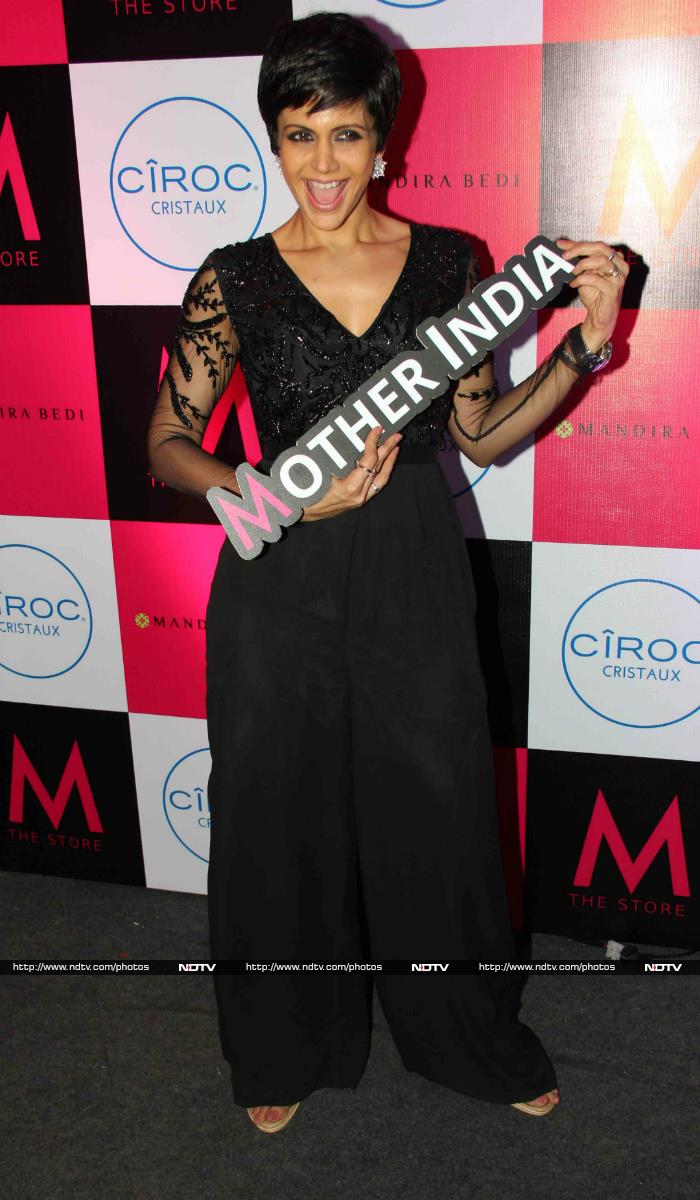 Mandira styled herself as the new age Mother India.