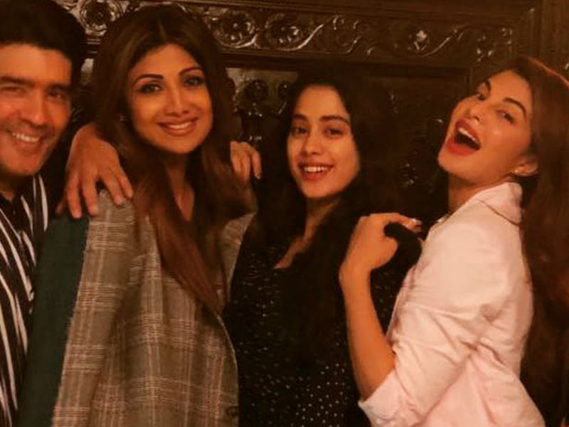 Janhvi, Jacqueline At Manish Malhotra's Party. See Inside Pics
