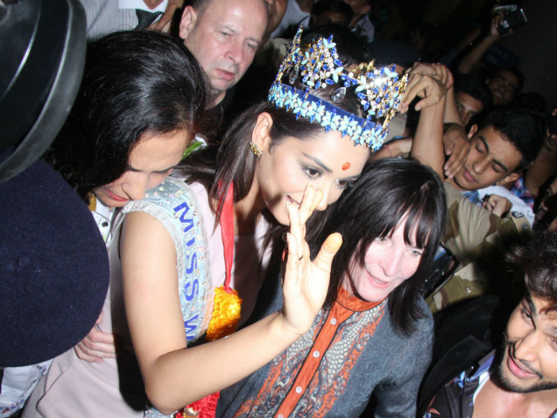 Welcome Back, Miss World Manushi Chhillar