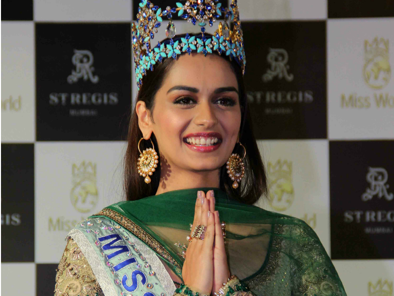 <I>Namaste</i>, India. Greetings From Manushi Chhillar <I>Namaste</i>, India. Greetings From Manushi Chhillar