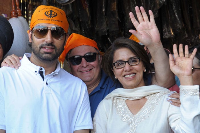 Two Kapoors and a Bachchan at the Golden Temple