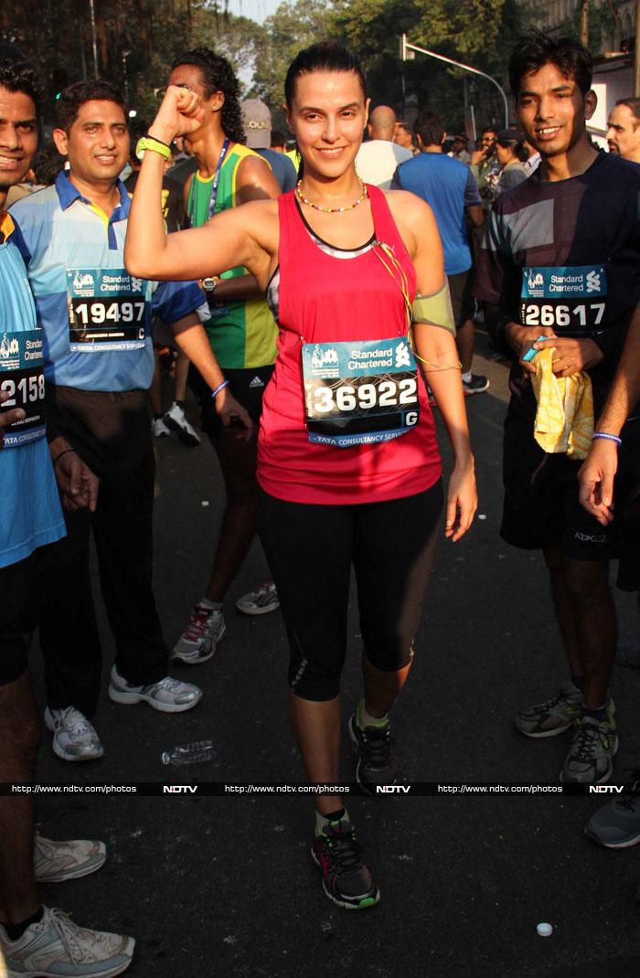Bollywood makes a dash for the Mumbai Marathon