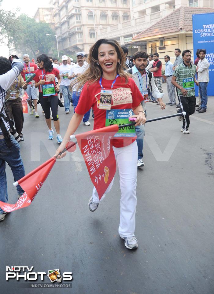 Bollywood runs for fitness, charity