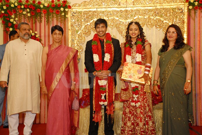 Rajinikanth at Tamil Actor Vishnu\'s wedding