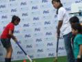 What was Mary Kom doing playing hockey?