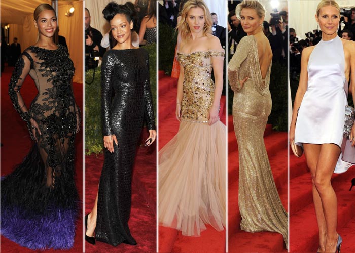 Beyonce, Rihanna and other glam girls at Met Gala