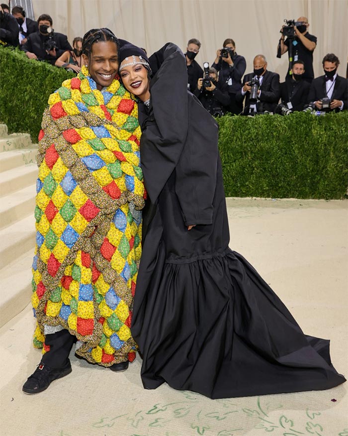 Frank Ocean, Rihanna, ASAP Rocky, Megan Thee Stallion, Lil Nas X, and More  Appear at Met Gala 2021