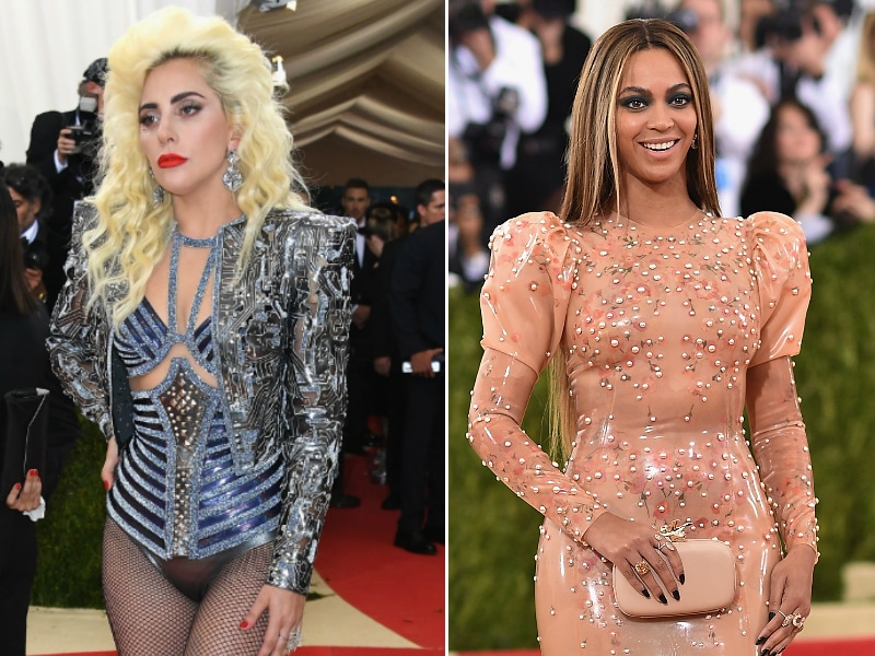 Photo : Fashion Alert: Lady Gaga, Beyonce on Met Gala Red Carpet