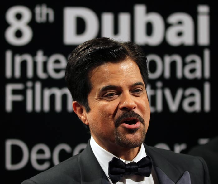 Actor Anil Kapoor added Bollywood glamour to the red carpet.