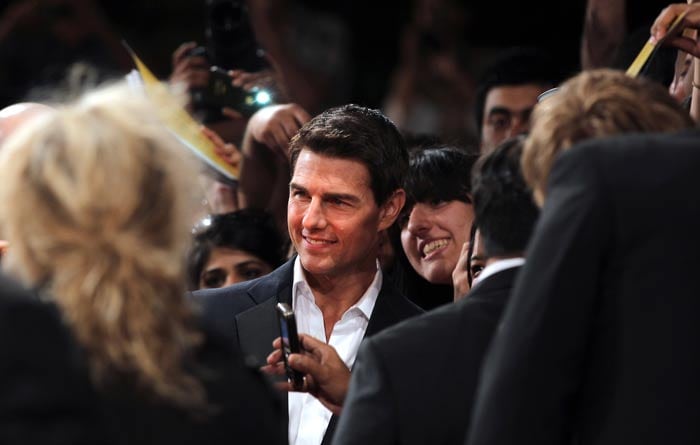 Tom Cruise, who shot some key action sequences including a daredevil stunt hanging from the Burj Khalifa in the movie, is the biggest Hollywood star attending the festival.