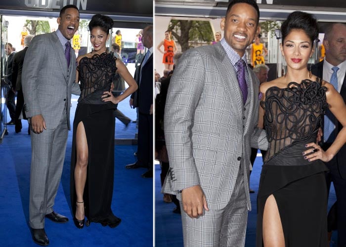 Now, Nicole\'s right leg steals the show at MIB 3 premiere