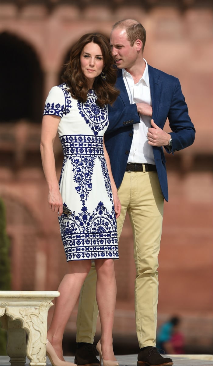Kate Middleton\'s India-Bhutan Outfits in 16 Pics