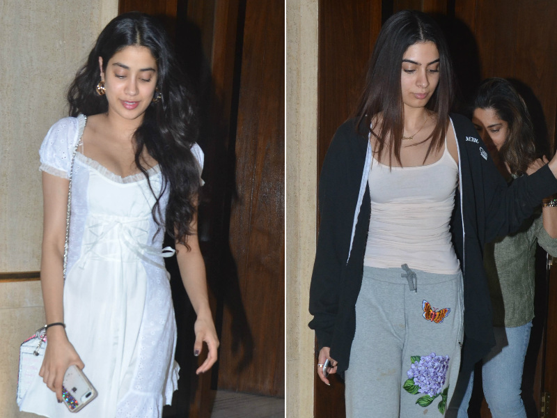 Janhvi And Khushi's Mid-Week Party