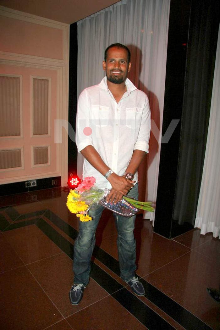 Yusuf Pathan at the IPL Nights after party.