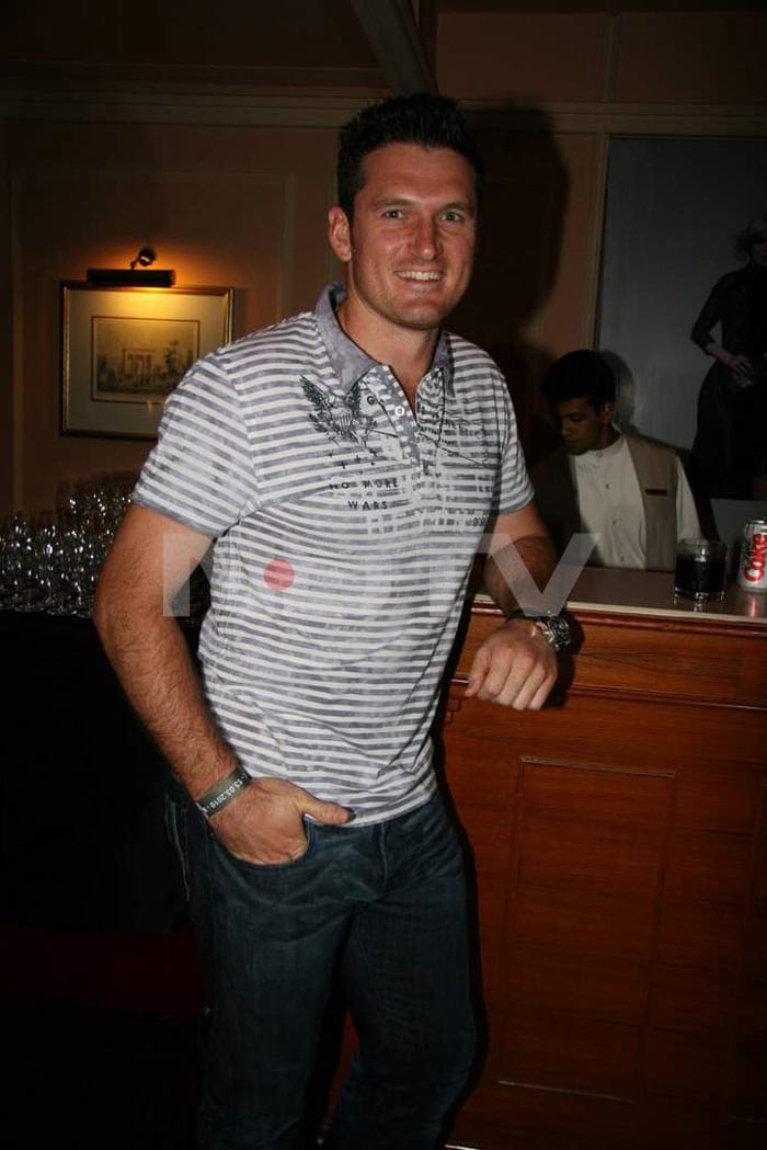 Graeme Smith at the IPL Nights after party.