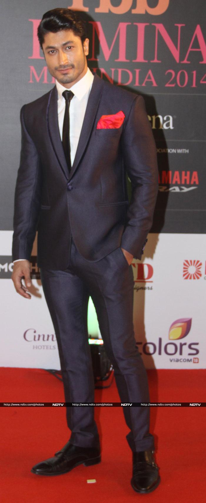 Model-actor Vidyut Jamwal was among the guests at the event.