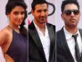 Asin, John, Yuvi at Miss India 2013