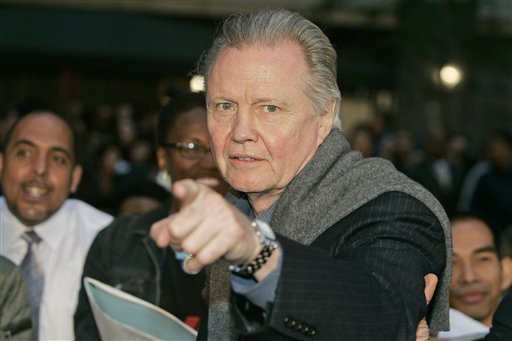 Actor Jon Voight, who starred in a previous Mission Impossible film arrives at the premiere of the new movie Mission Impossible III.