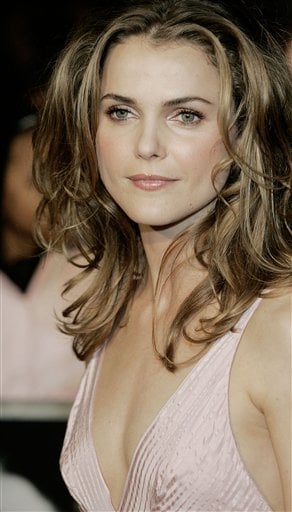 Actress Keri Russell arrives at the premiere of the new movie Mission Impossible III.