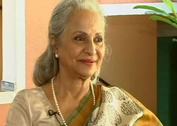 Waheeda Rehman: At 77, Guide\'s Rosie is Still the Epitome of Grace