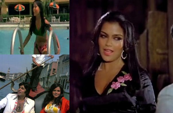 Smoking! Zeenat Aman brings Amitabh Bachchan to his knees as Shabnam the seductress The Great Gambler