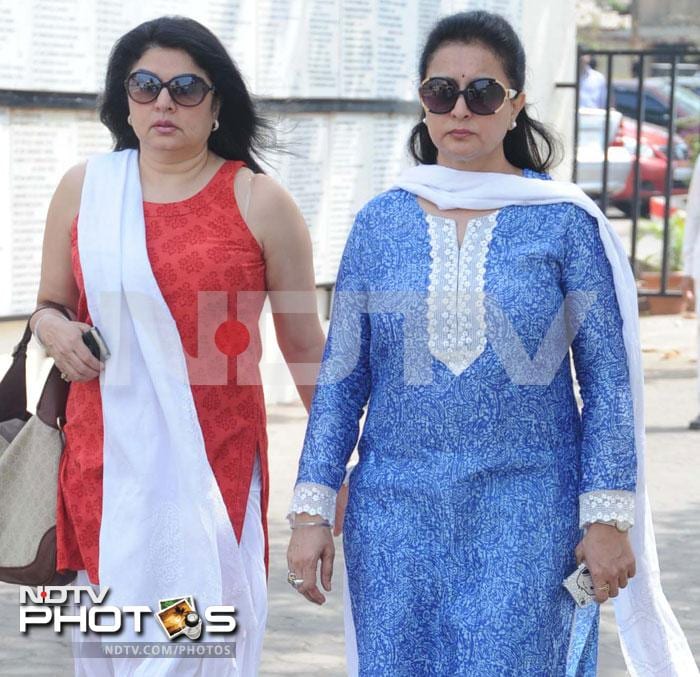 Kiran Juneja and Poonam Dhillon walk in.