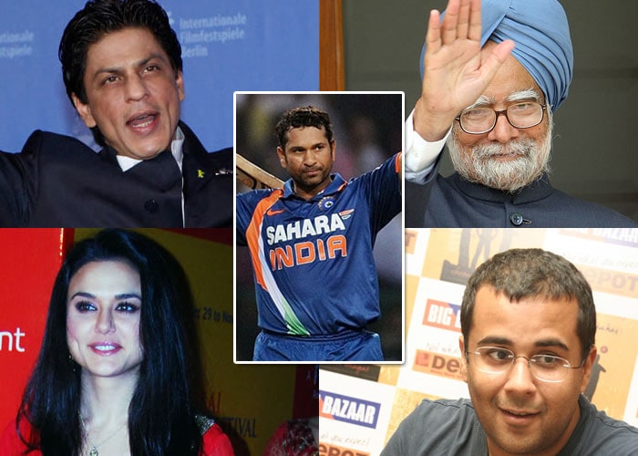 Sachin, SRK in \'World\'s Most Influential\' race
