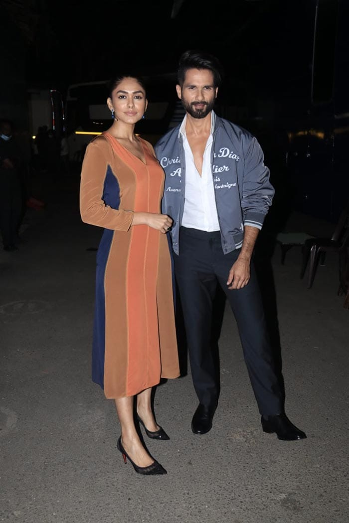 Mrunal Thakur And Shahid Kapoor Are Busy With Jersey Duty