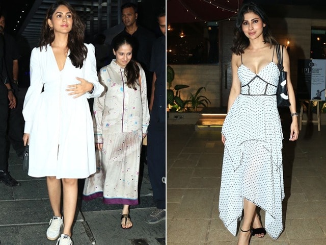 Photo : Mrunal Thakur And Mouni Keep It Casual And Chic In White