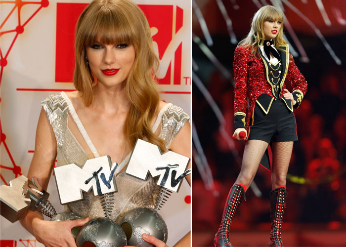 MTV Awards: Taylor stuns, Heidi shocks