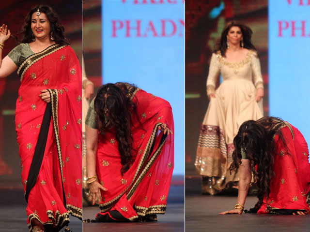 How the Mighty Have Fallen: Poonam Dhillon's Ramp Tumble