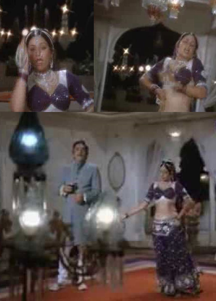 Aruna Irani was to die for in <i>Thoda Resham Lagta Hai</i> from <i>Jyoti</i>.