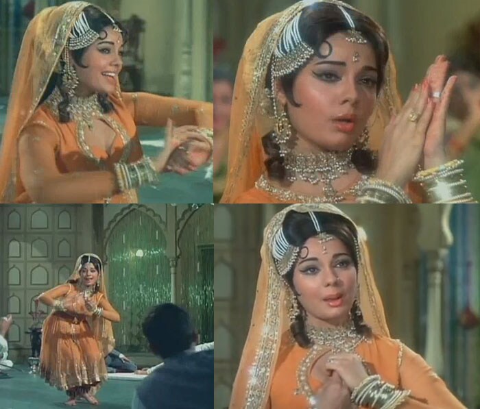 Mumtaz tried to mesmerize Shatrughan Sinha in <i>Sanam Tu Bewafa</i> from <i>Khilona</i>.