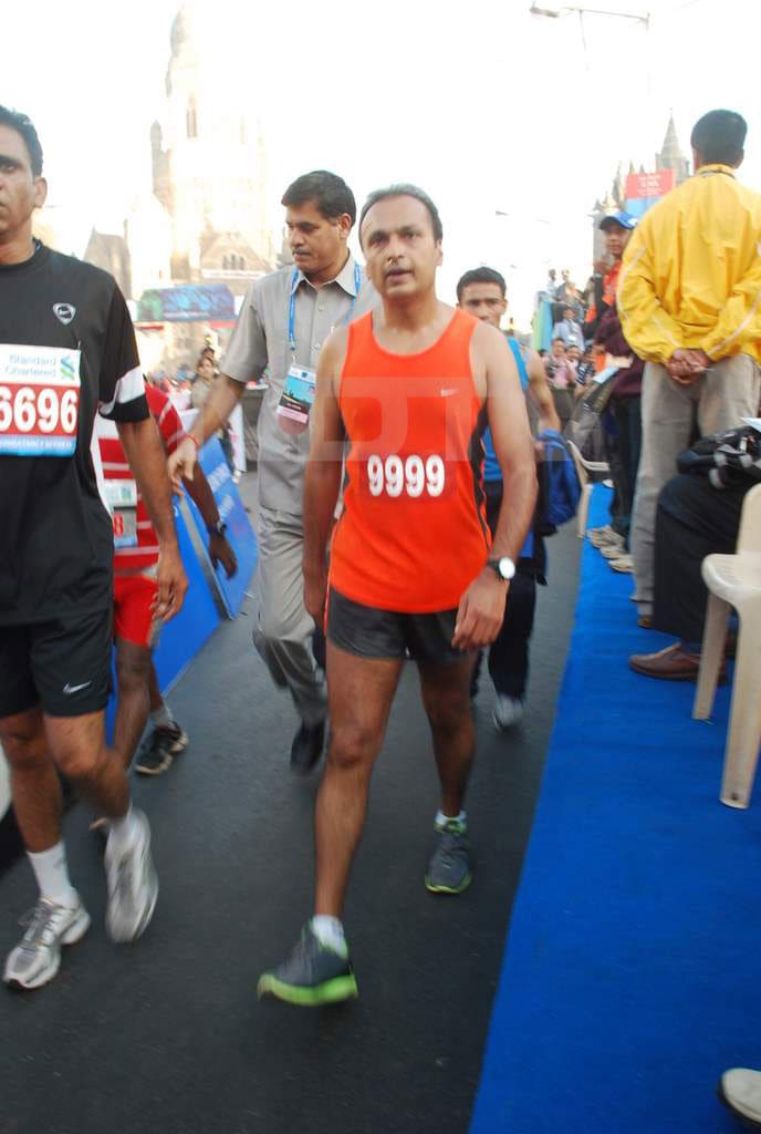 Deepika, Shilpa, Sidhartha at the Mumbai Marathon