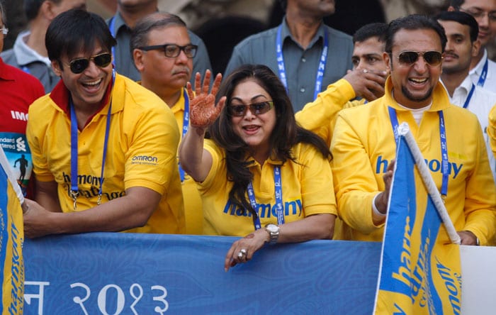 Full speed: Bollywood at Mumbai Marathon