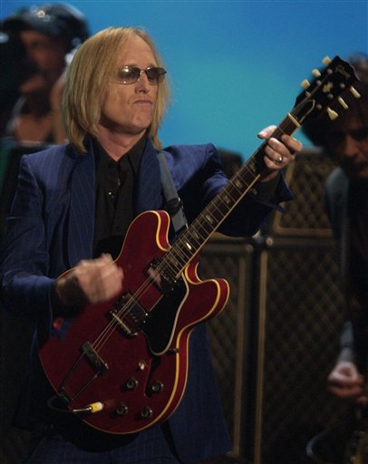 Tom Petty performs during the Radio Music Awards at the Aladdin Hotel in Las Vegas.  Instead of the usual jam-band favorites, the headliners at Bonnaroo this year are classic rocker Tom Petty and the Heartbreakers and the experimental British band Radiohead.