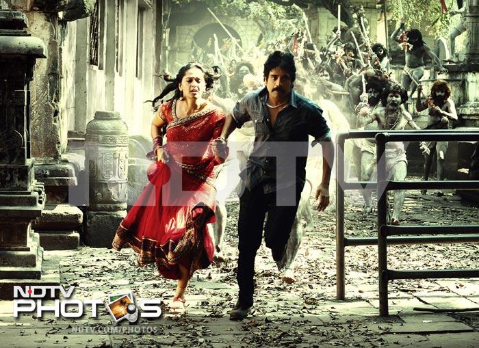 Stills: Nagarjuna in <i>Damarukam</i>