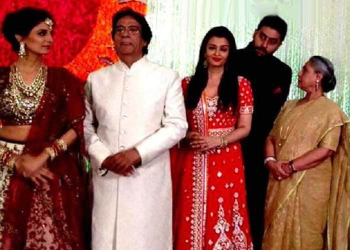 Bachchan Clan at Naina and Kunal Kapoor\'s Wedding Reception