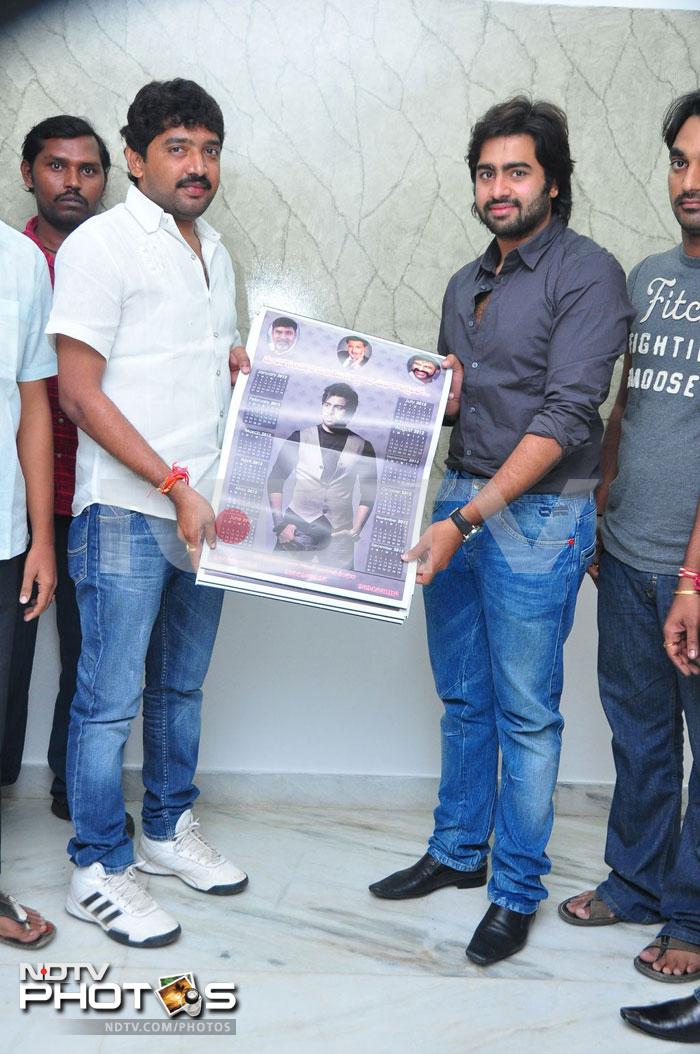Nara Rohit launches a calendar for fans