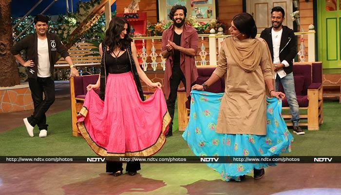 Nargis Fakhri, Riteish Deshmukh Shake A Leg At The Kapil Sharma Show