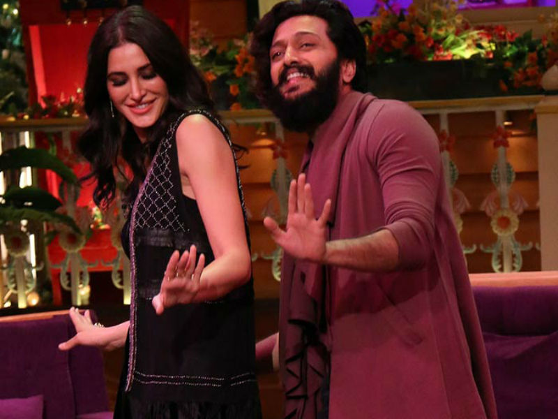 Nargis Fakhri, Riteish Deshmukh Shake A Leg At <i>The Kapil Sharma Show</i>