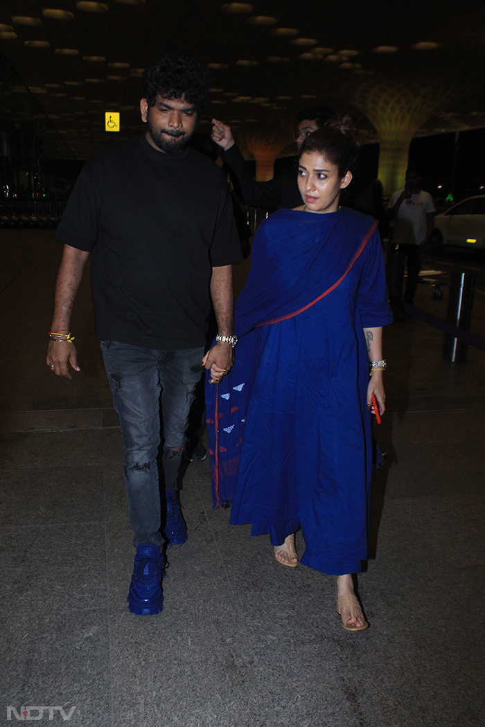 Nayanthara\'s Airport Diaries With Vignesh Shivan By Her Side