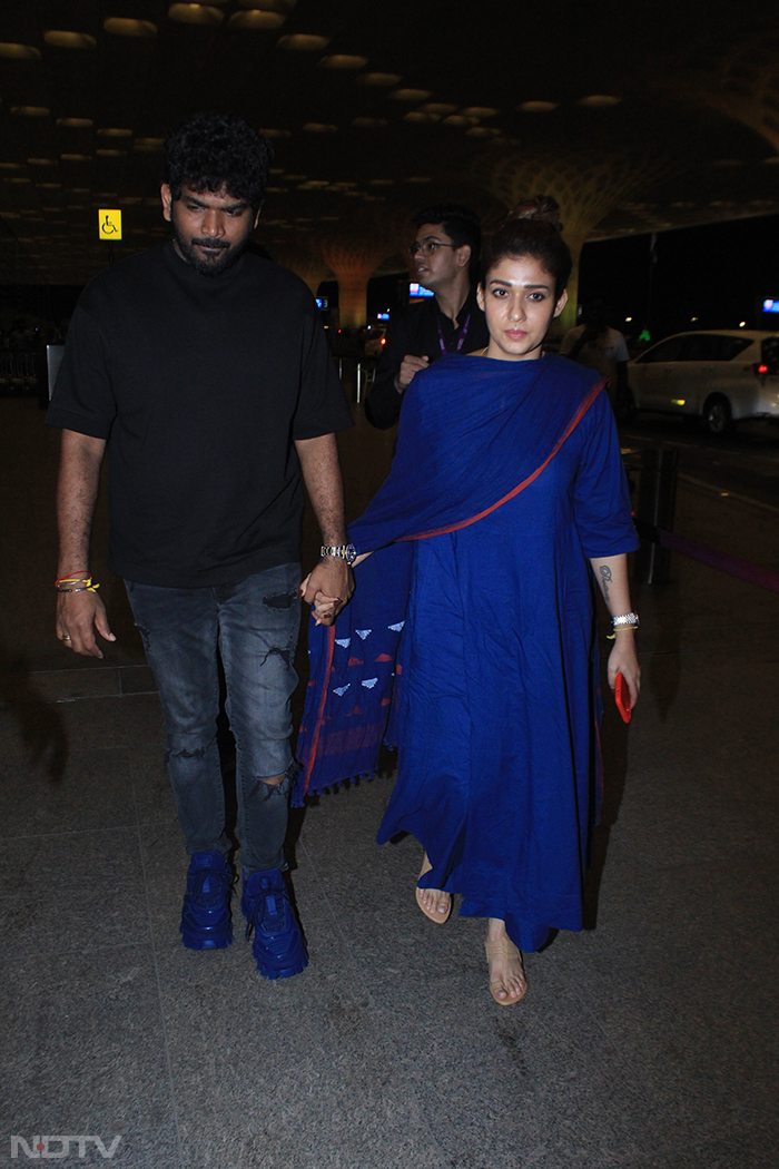 Nayanthara\'s Airport Diaries With Vignesh Shivan By Her Side
