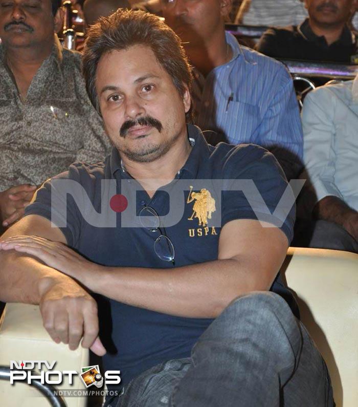 Venkatesh, Gopichand at the music launch of <i>Neeku Naaku Dash Dash</i>