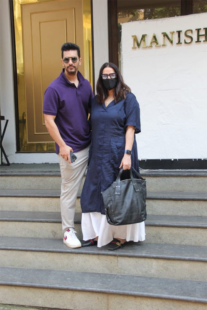 Neha Dhupia And Angad Bedi\'s Day Out