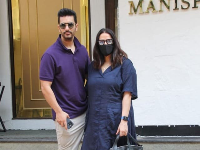 Photo : Neha Dhupia And Angad Bedi's Day Out