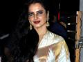 Dazzling beauty Rekha steps out